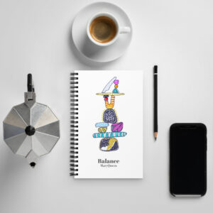 Σημειωματάριο Balance – MaryQueen Original [Hand-Painted Design]